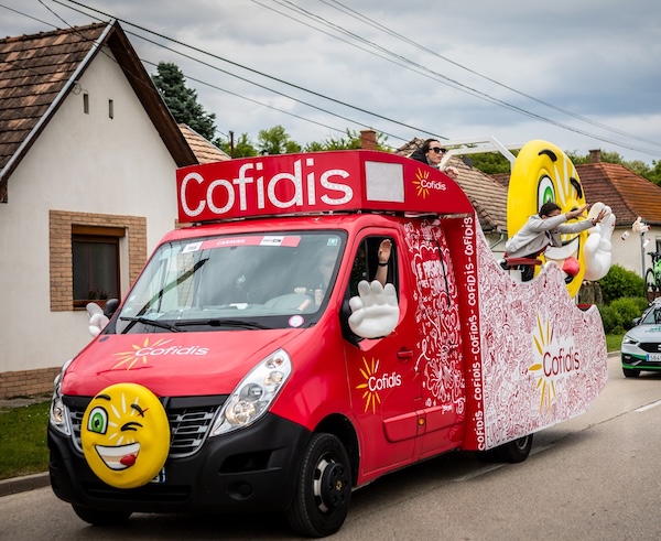 Cofidis karavánautó
